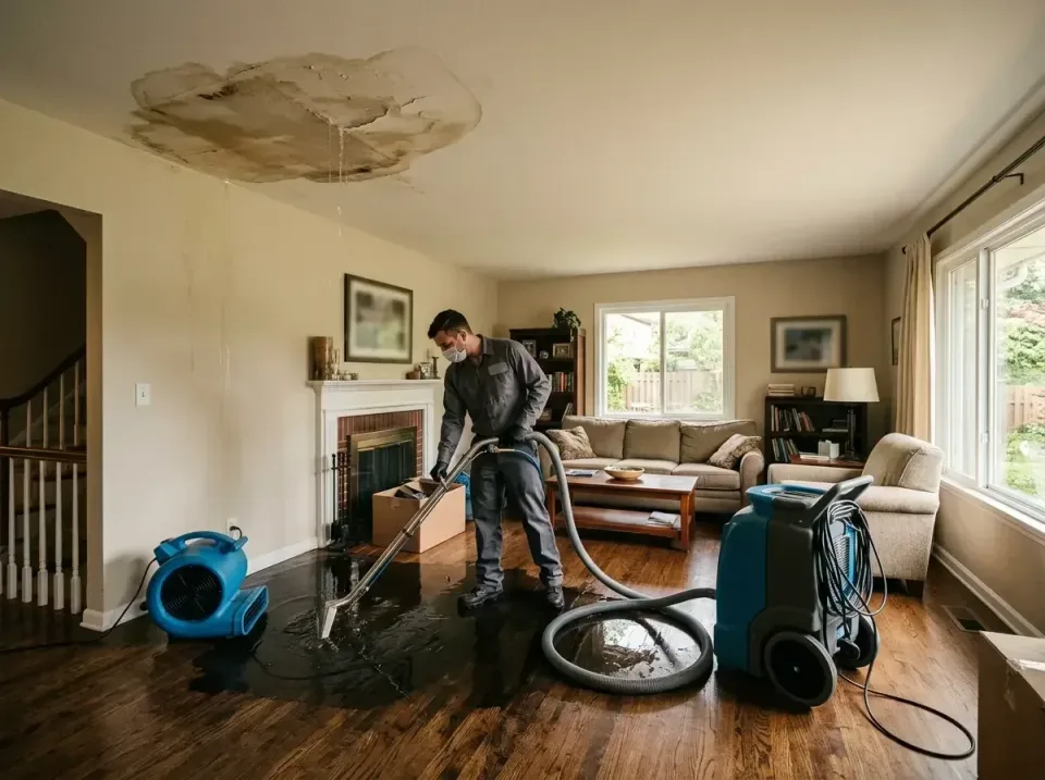 attic-pipe-burst-ceiling-drip-008 — frequently asked questions, Water Damage Restoration & Carpet Care in Frostproof, FL
